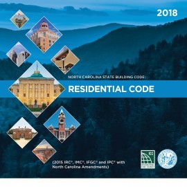 North Carolina State Residential Code 2018