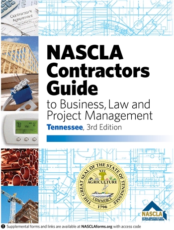 NASCLA Contractors Guide to Business Law and Project Management Tennessee 3rd edition