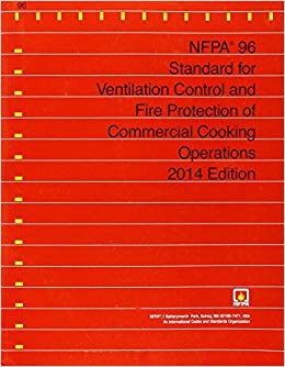 NFPA 96-14 Standard for Ventilitation control and fire protection of commercial cooking operations