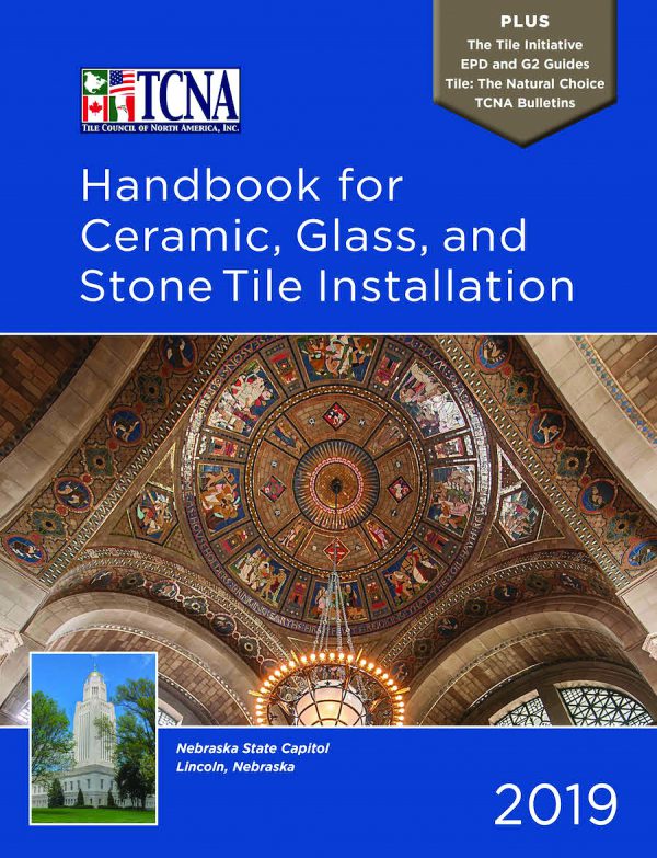 handbook for ceramic glass and stone tile installation 2019